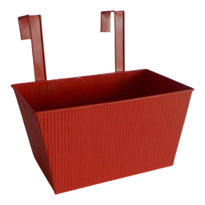 Verve Rectangular Metal Trough 4L (W)20Cm