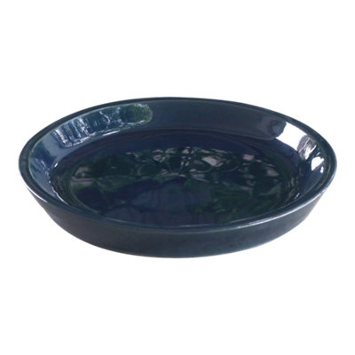 Verve Heritage Navy Pot Saucer (Dia)24Cm