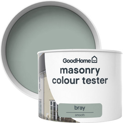 Goodhome Bray Smooth Matt Masonry Paint, 350Ml Tester Pot