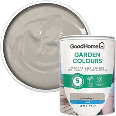 Goodhome Garden Colours Porto Alegre Matt Multi-Surface Paint, 750Ml