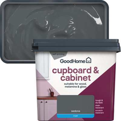 Goodhome Sedona Matt Cupboard & Cabinet Paint, 750Ml