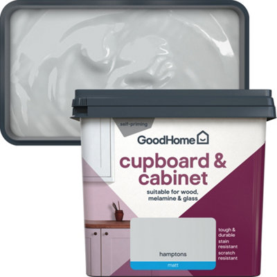 Goodhome Hamptons Matt Cupboard & Cabinet Paint, 750Ml