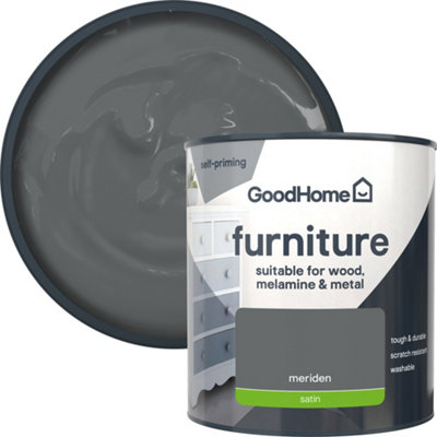 Goodhome Meriden Satin Furniture Paint, 500Ml