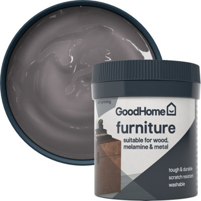 Goodhome Pasadena Metallic Effect Satin Furniture Paint, 80Ml Tester Pot