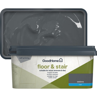 Goodhome Sedona Matt Floor & Stair Paint, 2L