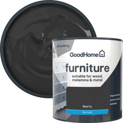 Goodhome Liberty Flat Matt Furniture Paint, 500Ml