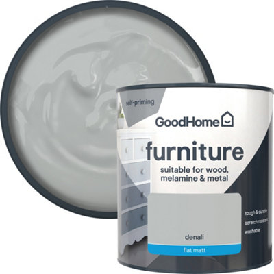 Goodhome Denali Flat Matt Furniture Paint, 500Ml