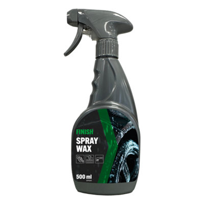 B&Q Finish Car Wax, 500Ml Trigger Spray Bottle