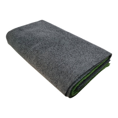 B&Q Clean Green & Grey Cleaning Polishing Cloth, Pack Of 5