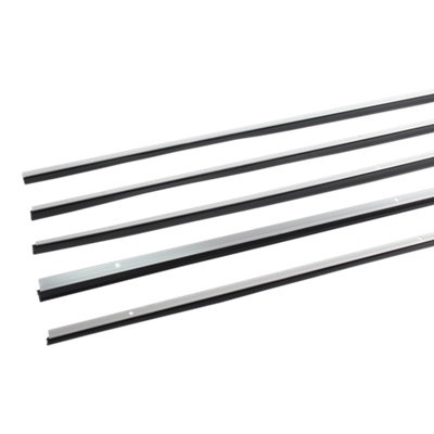 Volden Silver Draft Excluder Kit, (L)1050Mm (W)26Mm