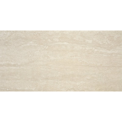 Goodhome Versova Beige Matt Stone Effect Porcelain Indoor Wall & Floor Tile Sample
