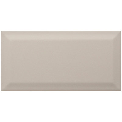 Goodhome Trentie Beige Gloss Textured Ceramic Indoor Wall Tile Sample