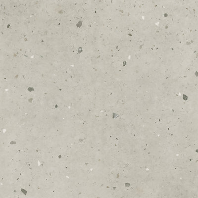 Goodhome Tulum Grey Matt Terrazzo Stone Effect Porcelain Indoor Wall & Floor Tile Sample