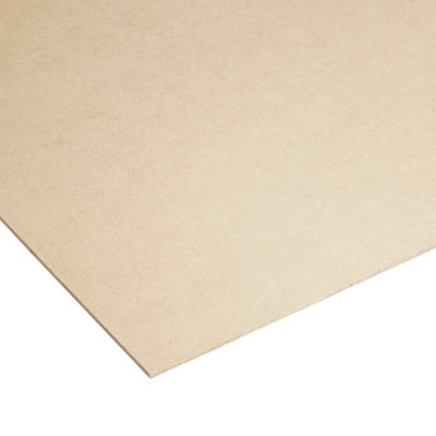 B&Q Brown Hardboard (L)1220Mm (W)2440Mm (T)3Mm