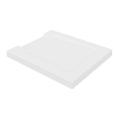 Goodhome Chadwick White Rectangular Drainer, (W)465Mm