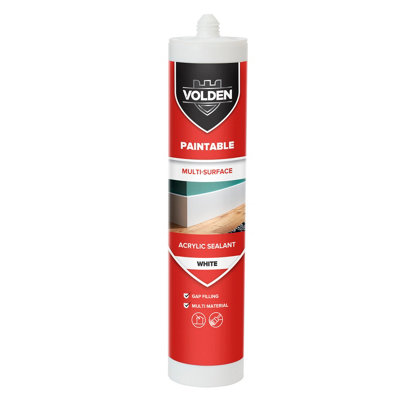 Volden White Acrylic-Based General-Purpose Sealant, 280Ml