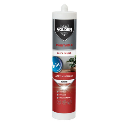 Volden Plus White Acrylic-Based General-Purpose Sealant, 280Ml