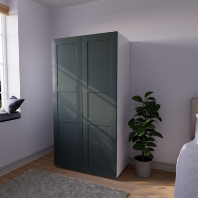 B&Q Atomia Matt Heritage Green Modular Furniture Door, (H) 1872Mm (W) 497Mm