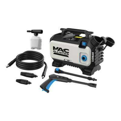 Mac Allister M1 Pressure Washer Corded 110Bar 1.4Kw
