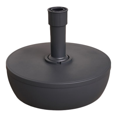 Goodhome Balaga Dark Shadow Round Parasol Base 1.9Kg