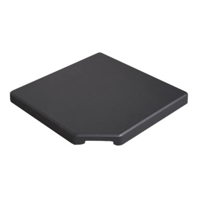 Goodhome Moku Dark Shadow Square Parasol Base 25Kg Tile