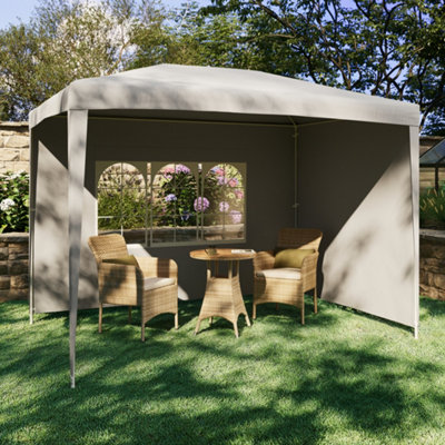 B&Q Esperia Moonbeam Rectangular Gazebo Tent (H) 2.4M (W) 3M