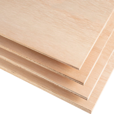B&Q Hardwood Plywood (L)2440Mm (W)1220Mm (T)18Mm