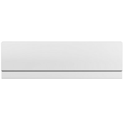 Cooke & Lewis Hadley White Front Bath Panel (H)51Cm (W)170Cm