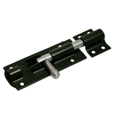 Blooma Green Steel Barrel Door Bolt (L)76Mm (W)40Mm