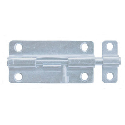 Blooma Zinc-Plated Steel Barrel Door Bolt (L)102Mm (W)15Mm