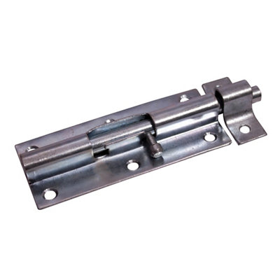 Blooma Zinc-Plated Steel Barrel Door Bolt (L)152Mm (W)51Mm