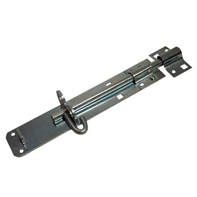 Blooma Zinc-Plated Steel Deadbolt Brenton Gate Bolt, (L)204Mm