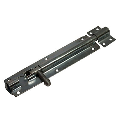 Blooma Zinc-Plated Steel Deadbolt Barrel Gate Bolt, (L)152Mm