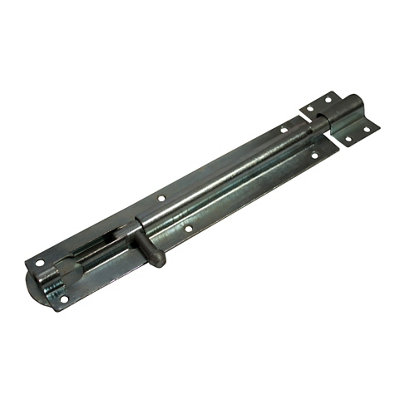 Blooma Zinc-Plated Steel Deadbolt Barrel Gate Bolt, (L)204Mm