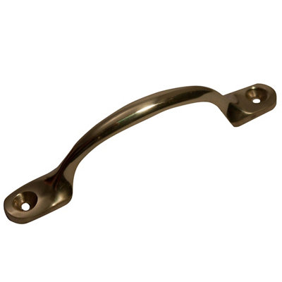 Blooma Brass Gate Pull Handle (L)102Mm