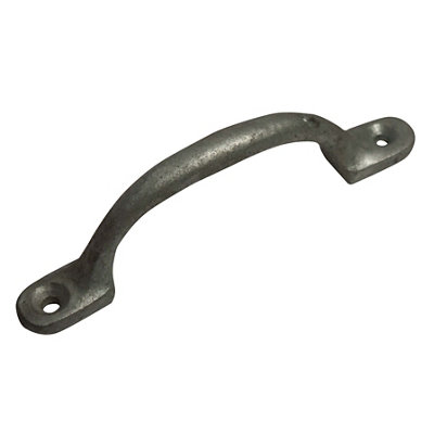 Blooma Galvanised Steel Gate Pull Handle (L)102Mm
