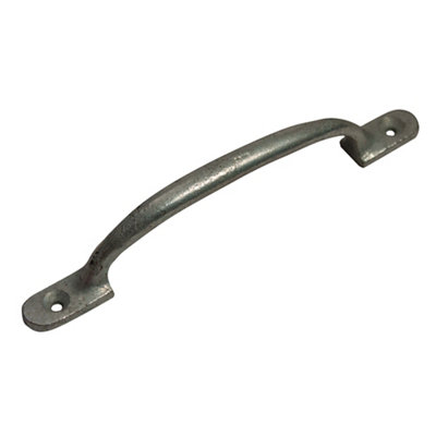 Blooma Galvanised Steel Gate Pull Handle (L)152Mm