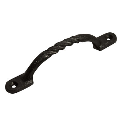 Blooma Gunmetal Steel Gate Pull Handle (L)102Mm