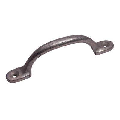 Blooma Zinc Effect Steel Gate Pull Handle