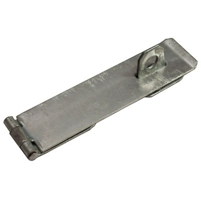Blooma Galvanised Steel Hasp & Staple, (L)152Mm (W)40Mm
