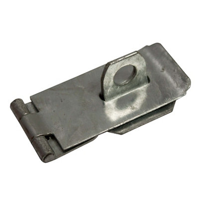 Blooma Galvanised Steel Hasp & Staple, (L)76Mm (W)39Mm