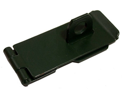 Blooma Green Powder-Coated Steel Hasp & Staple, (L)76Mm