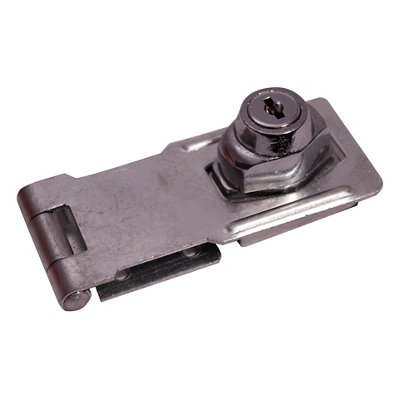 Blooma Zinc-Plated Steel Hasp & Staple, (L)89Mm (W)42Mm