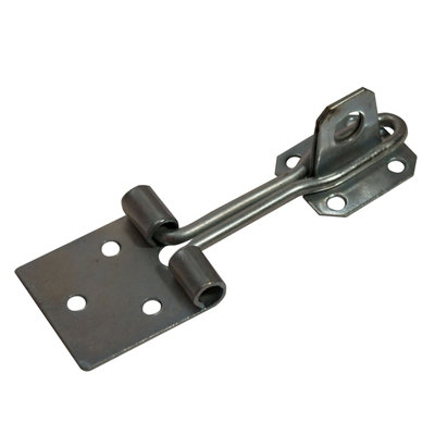 Blooma Zinc-Plated Steel Hasp & Staple, (L)125Mm (W)1.5Mm