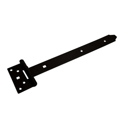 Blooma Heavy Duty Black Steel Tee Hinge (L)304Mm