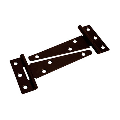 Blooma Black Steel Tee Hinge (L)102Mm, Pack Of 2