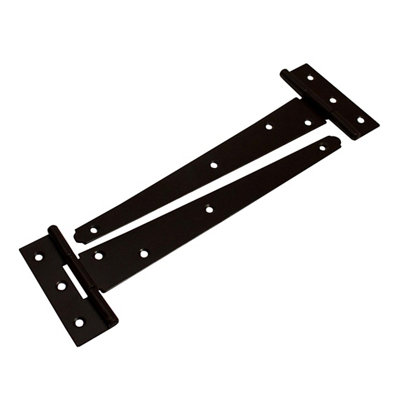 Blooma Brown Steel Tee Hinge (L)204Mm, Pack Of 2