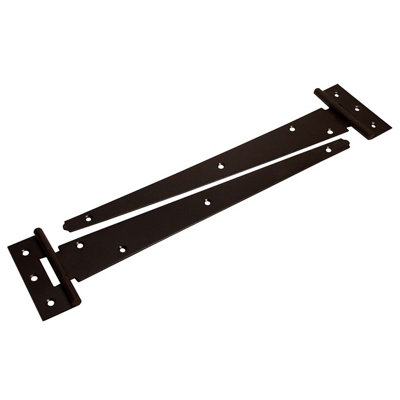 Blooma Brown Steel Tee Hinge (L)304Mm, Pack Of 2