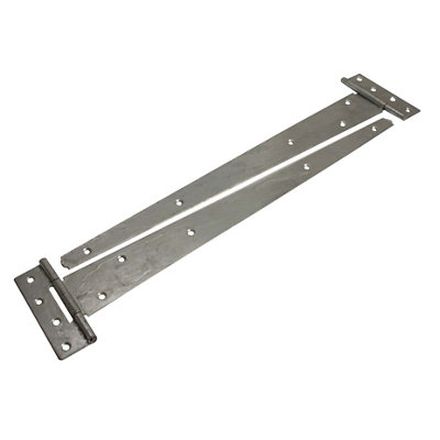 Blooma Galvanised Steel Tee Hinge (L)457Mm, Pack Of 2