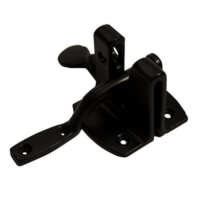 Blooma Antique Effect Cast Iron Gate Latch, (L)50Mm